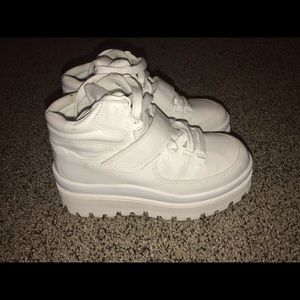 Jeffrey Campbell Top Peak 2 Platform Sneaker White